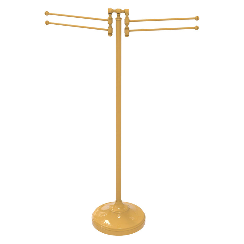 Towel Stand with 4 Pivoting Swing Arms