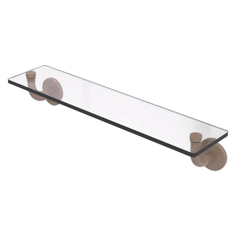 Remi Collection Glass Vanity Shelf  with Beveled Edges