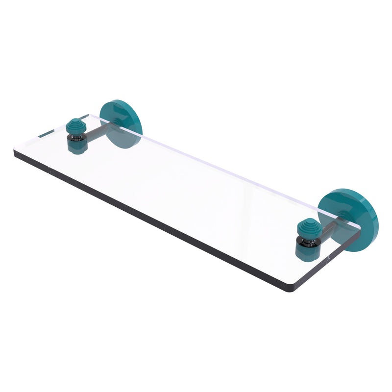 South Beach Collection Glass Vanity Shelf with Beveled Edges