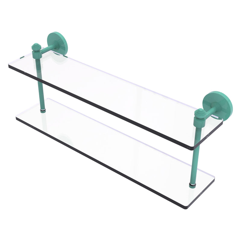 Southbeach Collection Two Tiered Glass Shelf