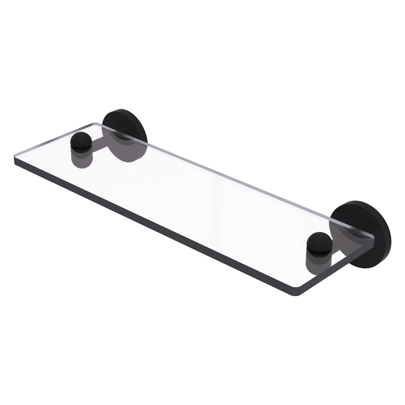 Tango Collection Glass Vanity Shelf with Beveled Edges