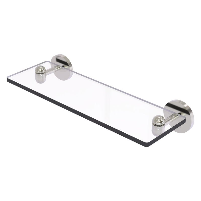 Tango Collection Glass Vanity Shelf with Beveled Edges