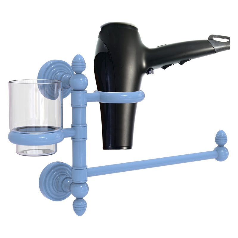 Waverly Place Collection Hair Dryer Holder and Organizer