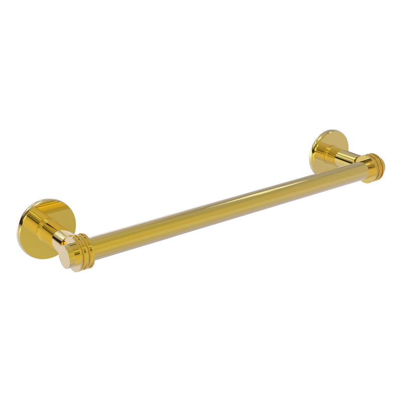 Continental Collection Towel Bar with Dotted Accents