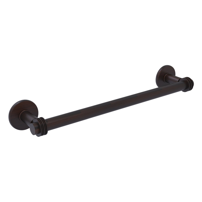 Continental Collection Towel Bar with Dotted Accents