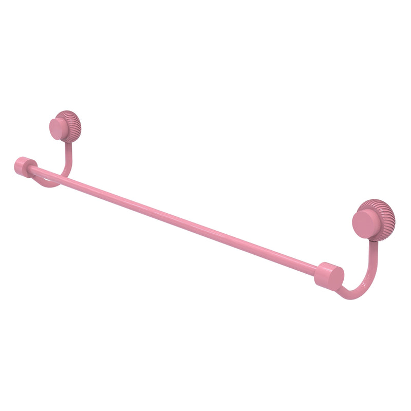 Venus Collection Towel Bar with Twisted Accents