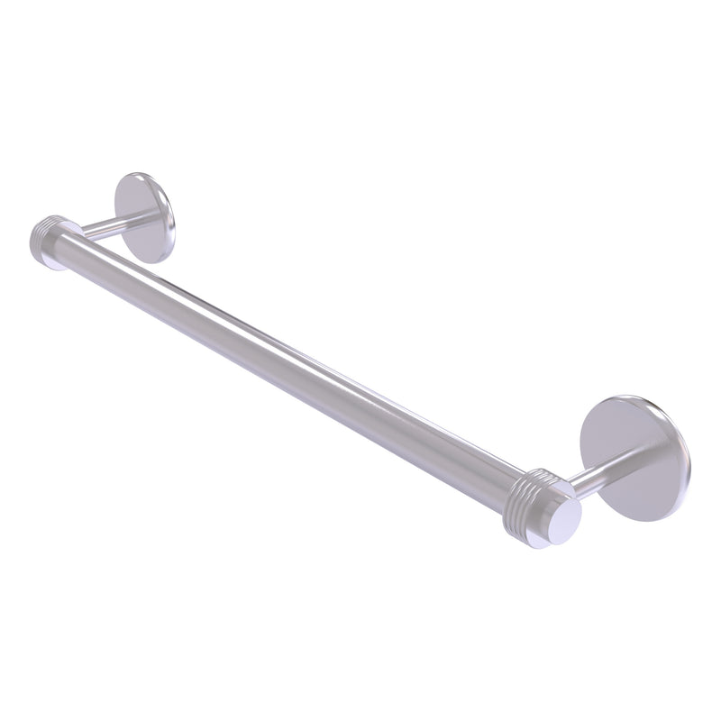 Satellite Orbit Two Collection Towel Bar with Grooved Accents