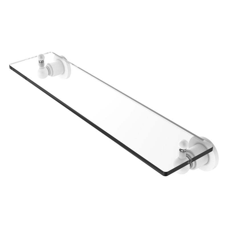 Astor Place Vanity Glass Shelf  with Beveled Edges