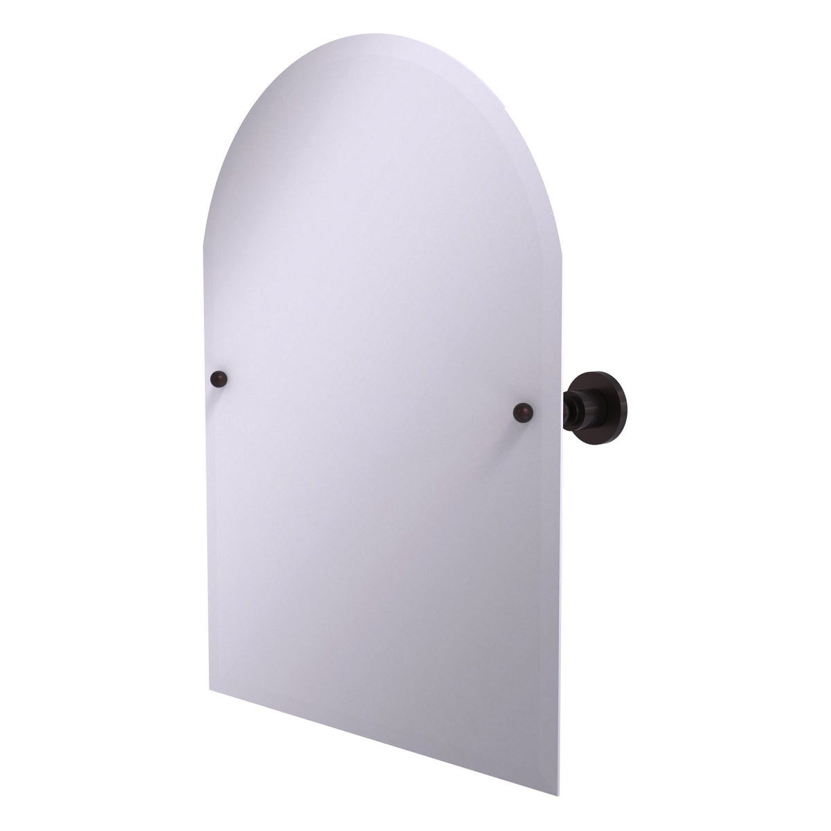 Frameless Arched Top Tilt Mirror with B... | Allied Brass