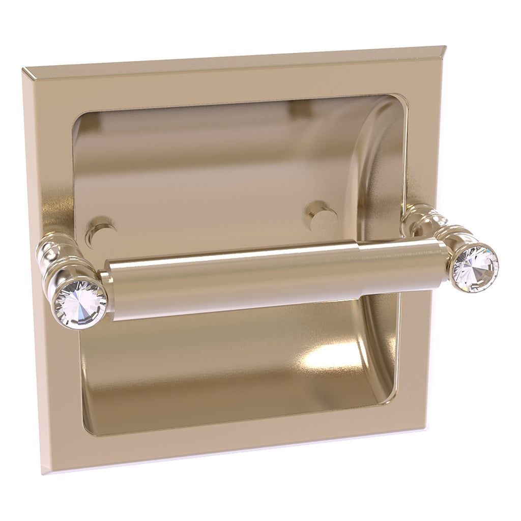 Franklin Brass 9097sn Recessed Toilet Paper Holder with Beveled Edges