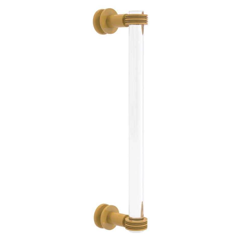 Clearview Collection Single Side Shower Door Pull with Dotted Accents