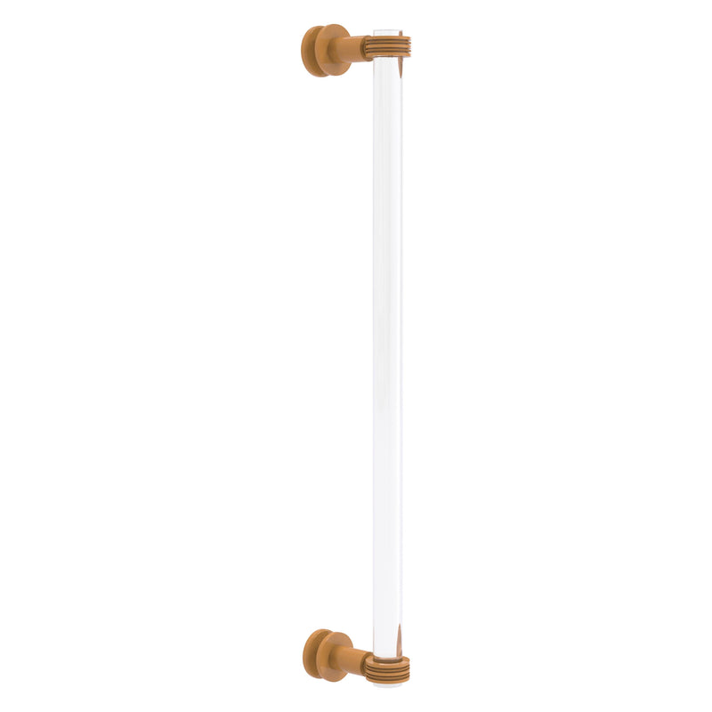 Clearview Collection Single Side Shower Door Pull with Dotted Accents