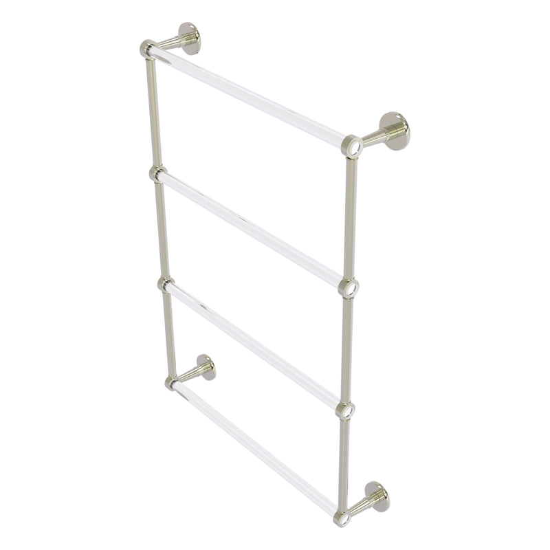 Clearview Collection 4 Tier Ladder Towel Bar with Smooth Accents
