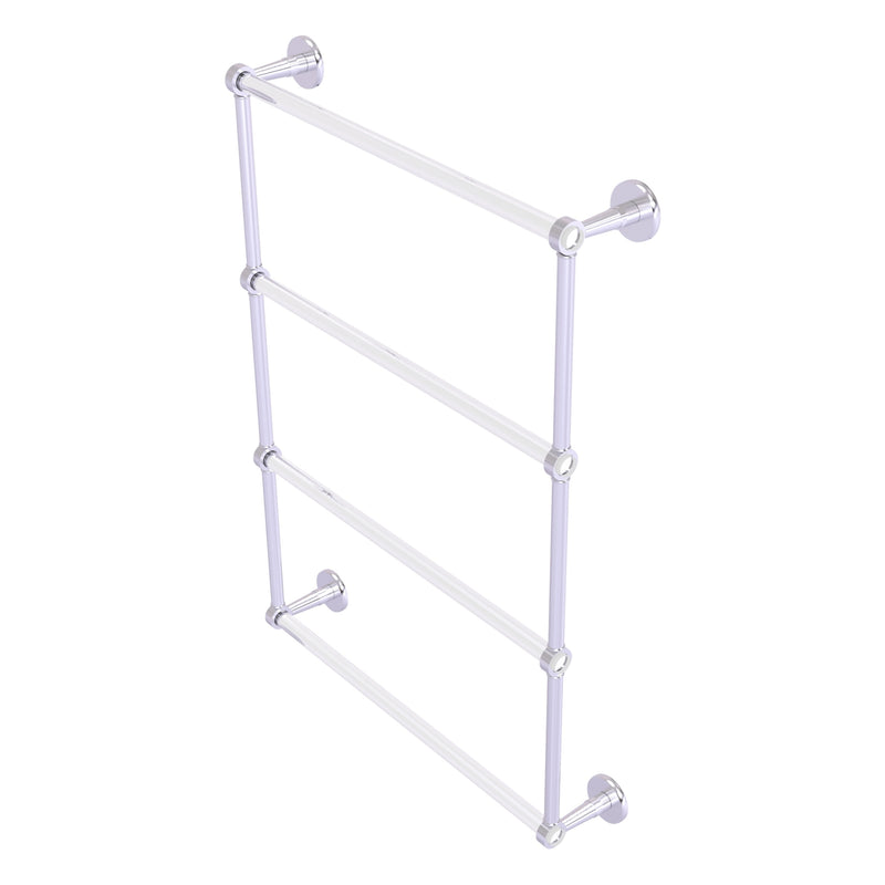Clearview Collection 4 Tier Ladder Towel Bar with Smooth Accents