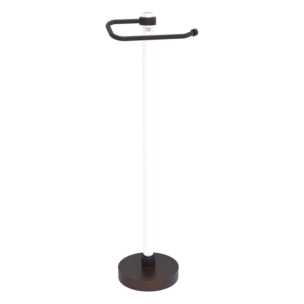 Allied Brass European Style Toilet Tissue Stand - Matte Black TS-25E