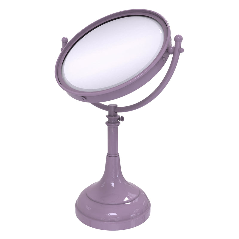 Height Adjustable 8 Inch Vanity Top Make-Up Mirror