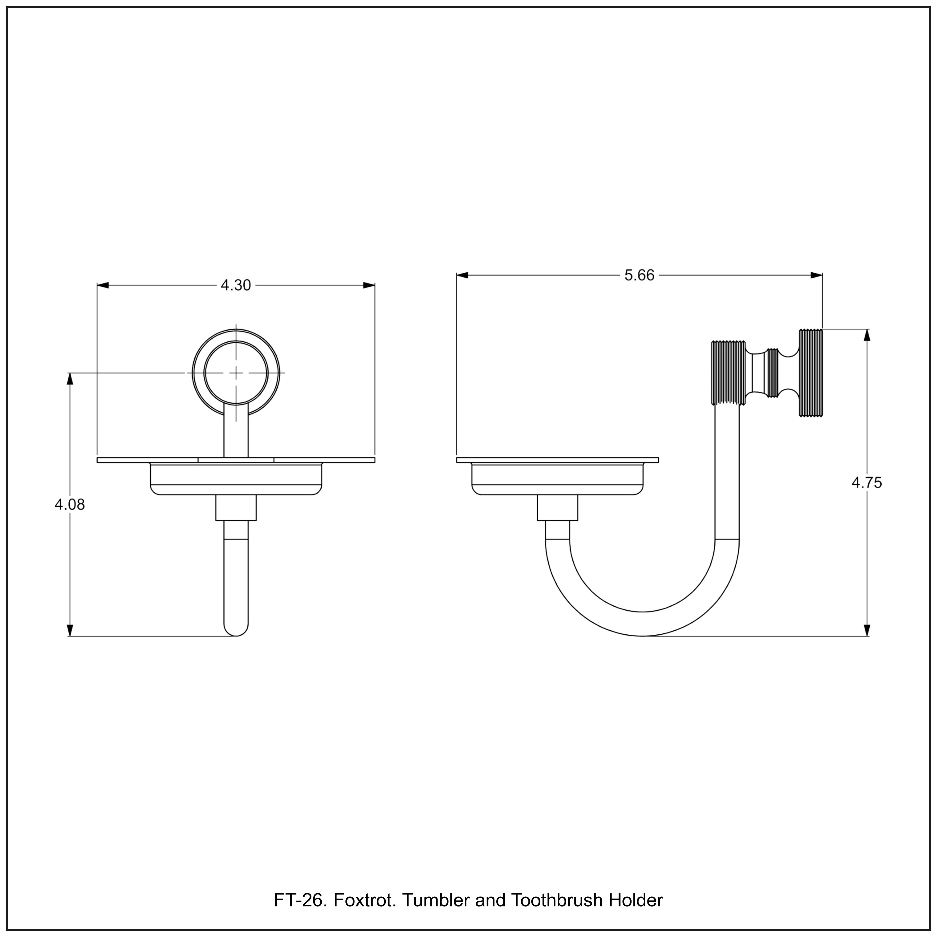 Tumbler and Toothbrush Holder