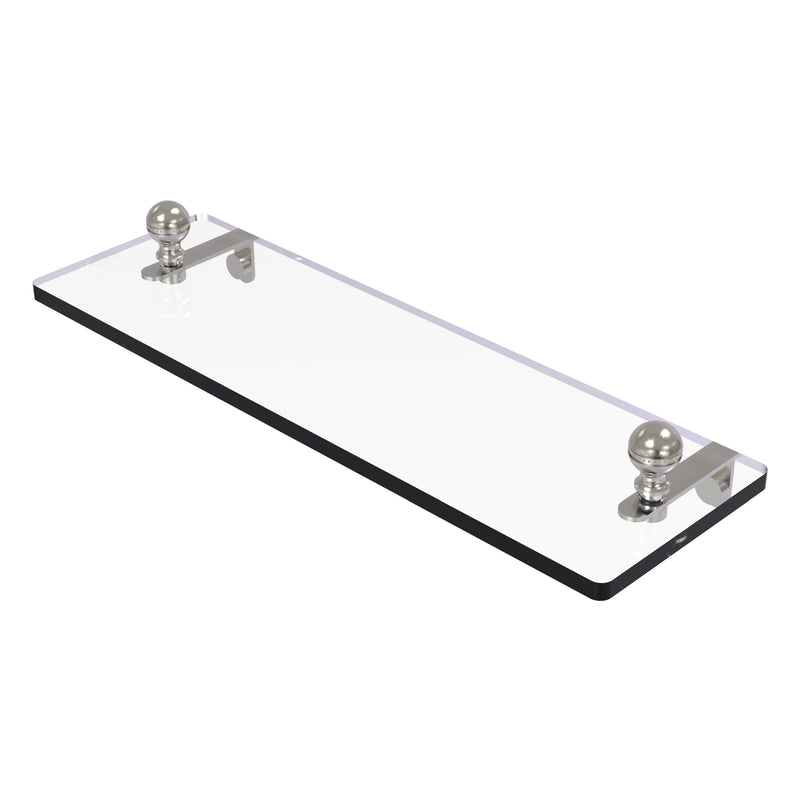 Mambo Collection Glass Vanity Shelf with Beveled Edges