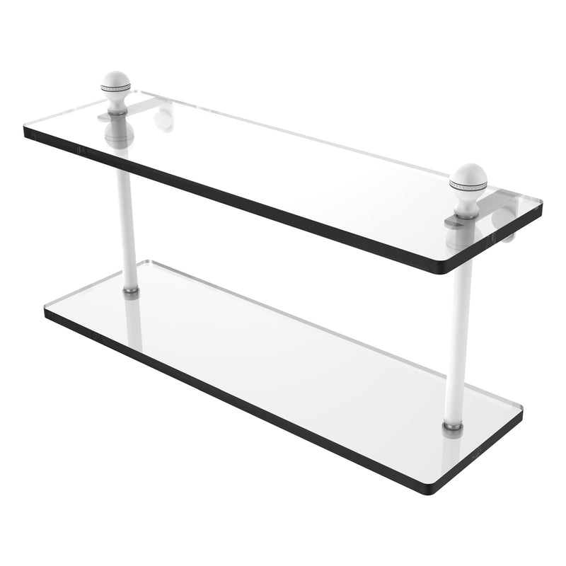 Mambo Collection Two Tiered Glass Shelf