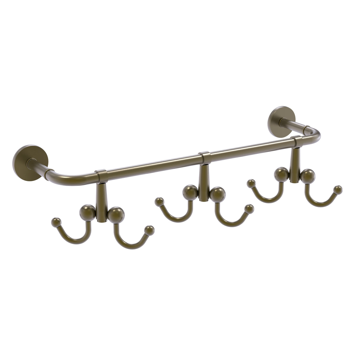 Wall Mounted 6 Coffee Mug Rack | Allied Brass