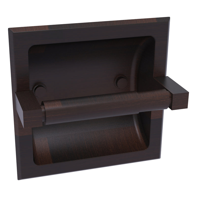 Monterey-17 Combination Toilet Paper Holder Recessed Magazine Rack