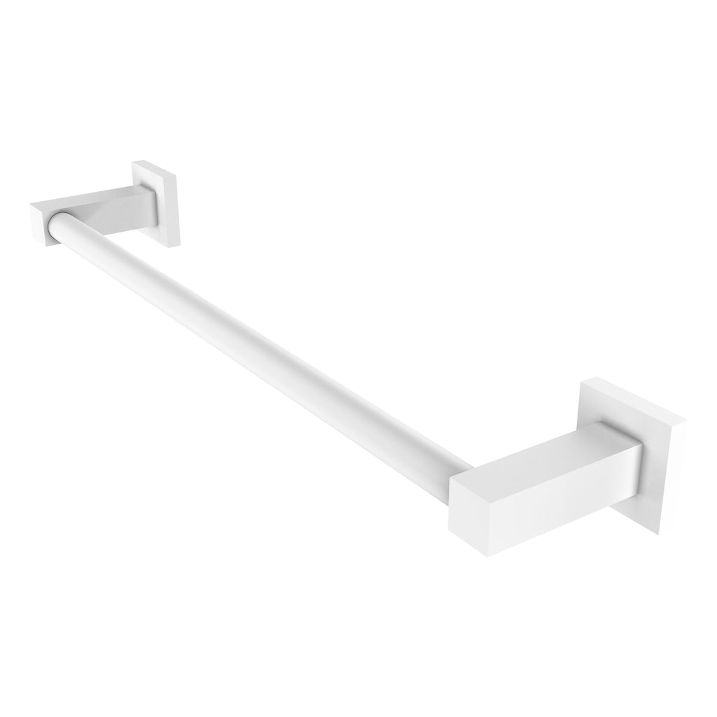 Allied Brass Montero Towel Ring - Matte Black 6-Inch Diameter Solid Brass Towel Holder