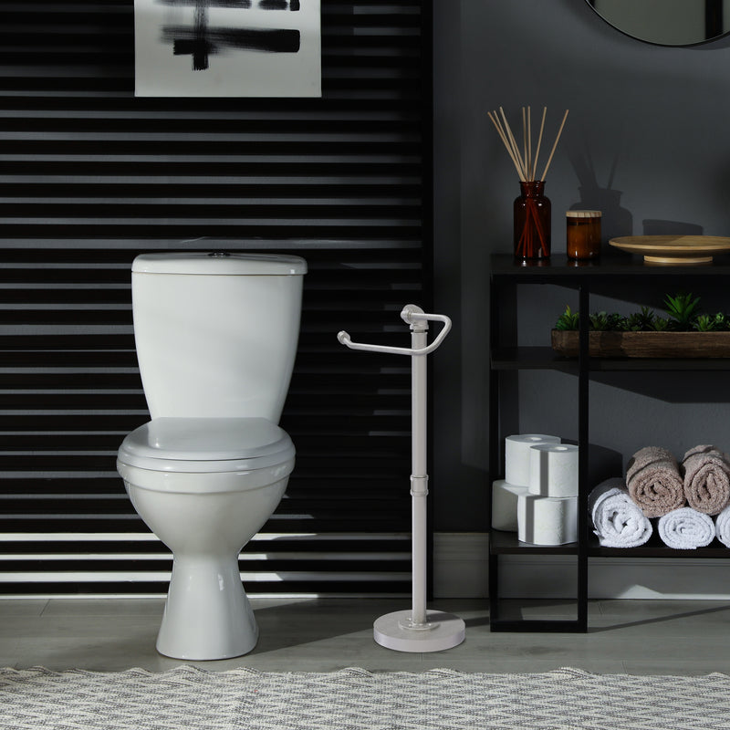 Pipeline Collection Freestanding Euro Style Toilet Tissue Stand