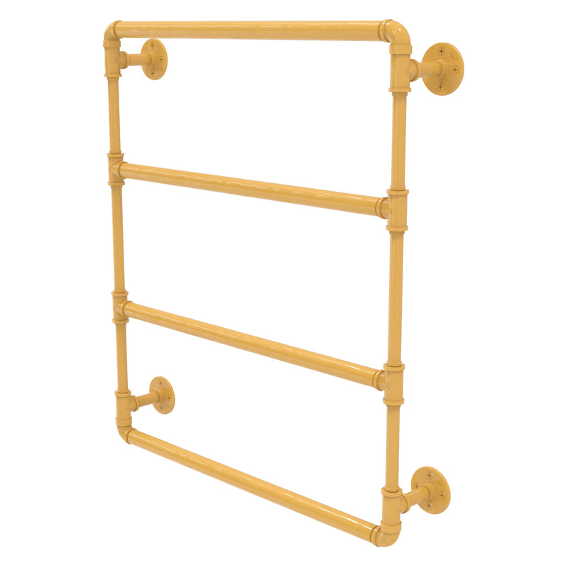 Wall-Mounted Brass Ladder Towel Rack Antique Finish - Hearth & Hand with