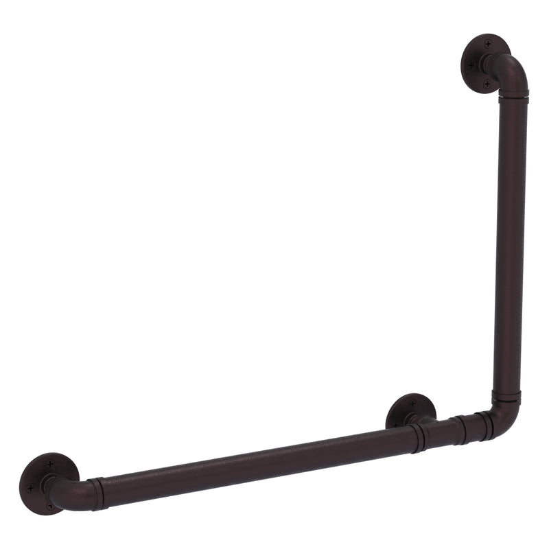 Pipeline 90 Degree Grab Bar Right Hand - 18x24 inch