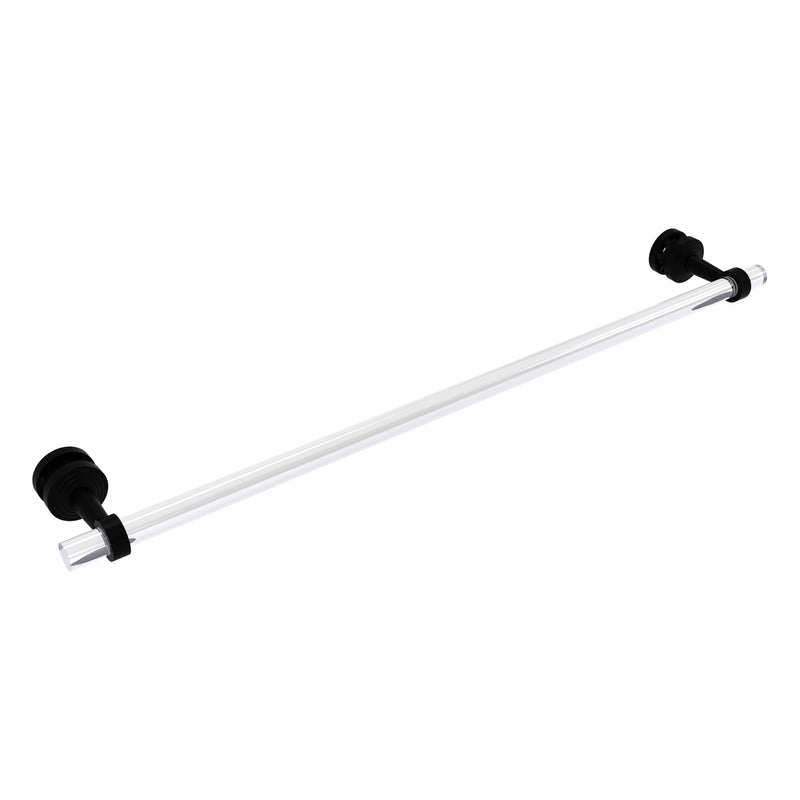 Pacific Beach Collection Shower Door Towel Bar with Smooth Accents