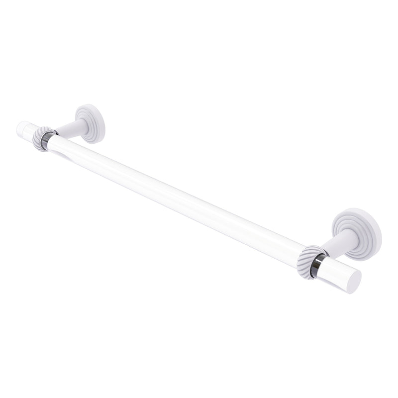 Pacific Beach Collection Towel Bar with Twisted Accents