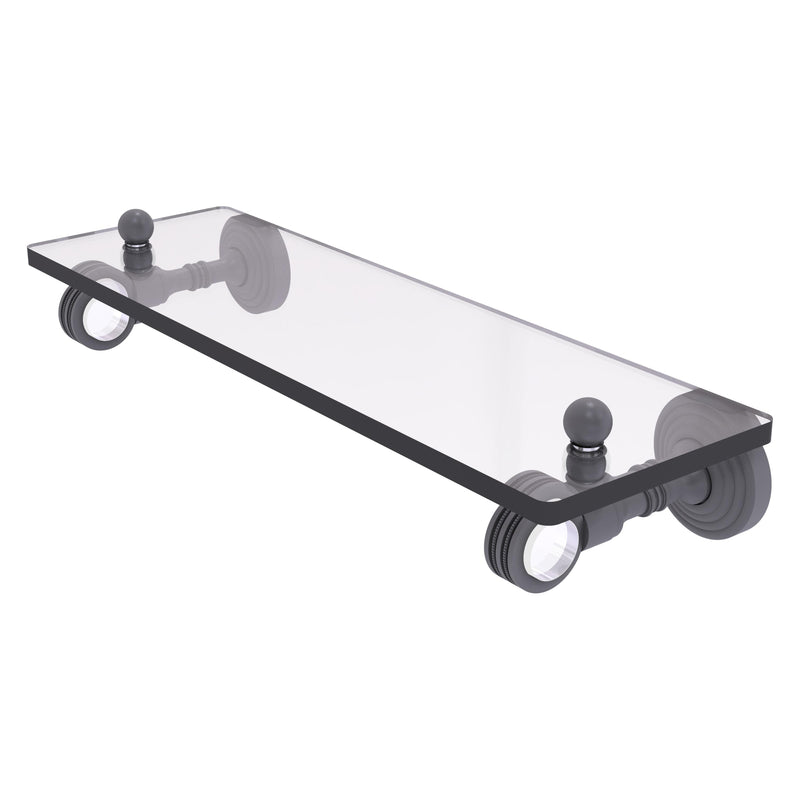 Pacific Grove Collection Glass Shelf with Dotted Accents