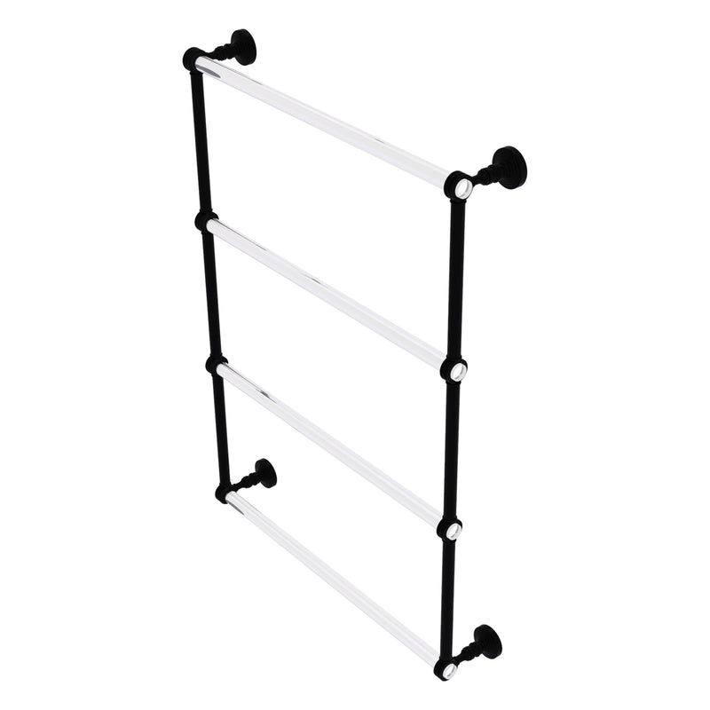 Pacific Grove Collection 4 Tier Ladder Towel Bar with Dotted Accents
