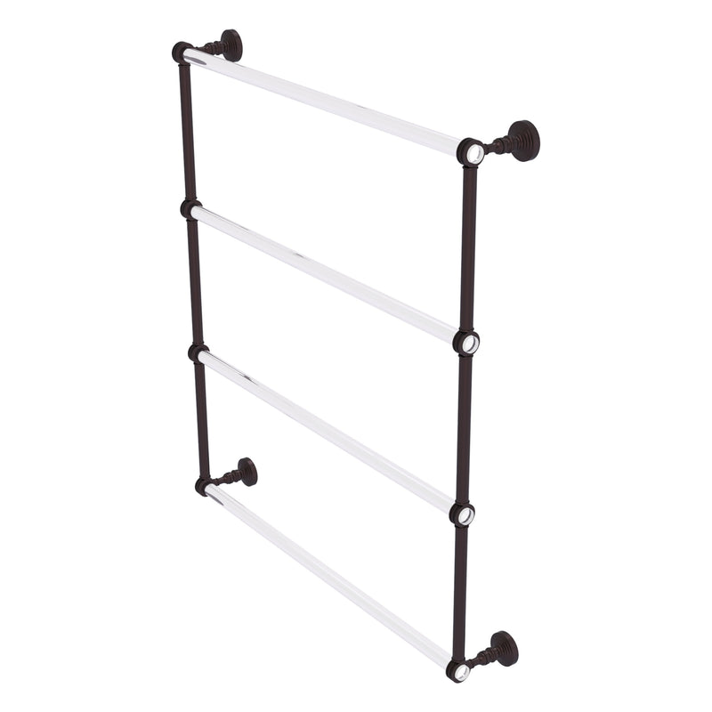 Pacific Grove Collection 4 Tier Ladder Towel Bar with Dotted Accents