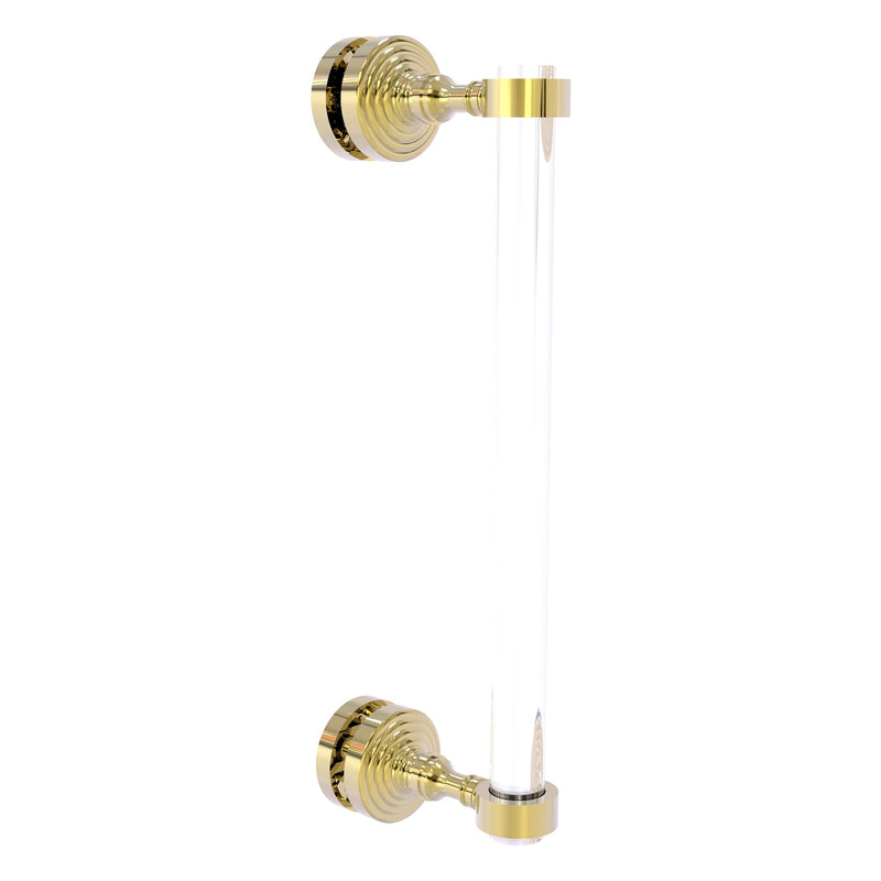 Pacific Grove Collection Single Side Shower Door Pull with Smooth Accents