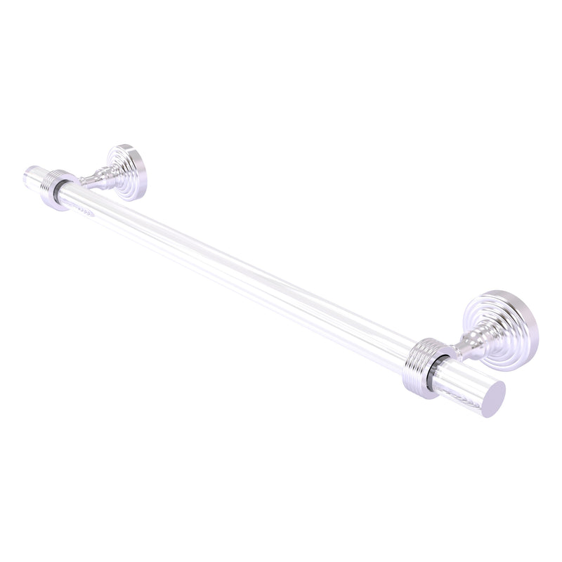 Pacific Grove Collection Towel Bar with Grooved Accents