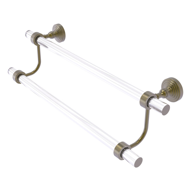Pacific Grove Collection Double Towel Bar with Smooth Accents