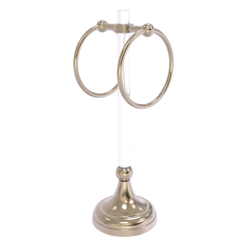 Pacific Grove Collection 2 Ring Vanity Top Guest Towel Ring