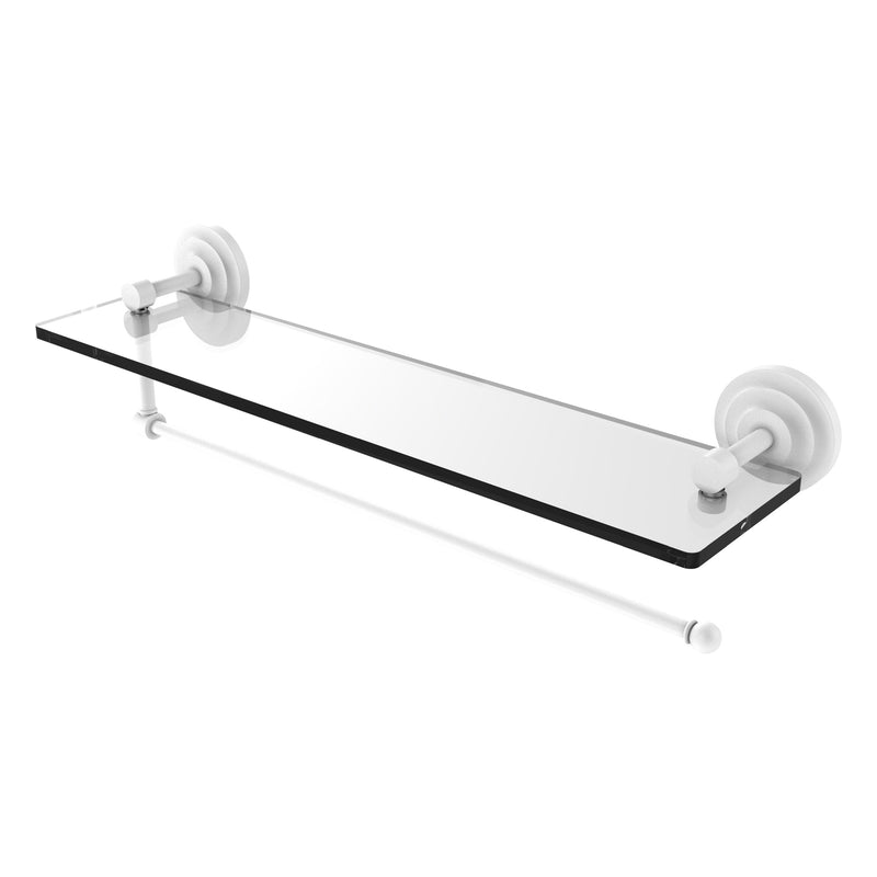 Prestige Que New Collection Paper Towel Holder with Glass Shelf
