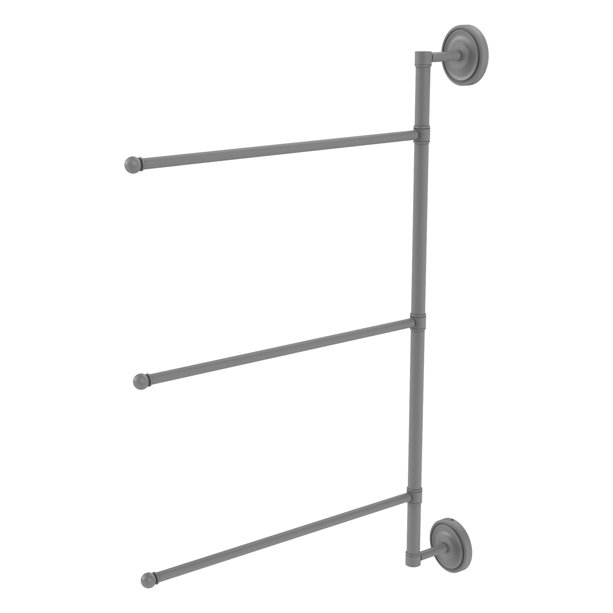 Swing Arm Vertical 28 Inch Towel Bar