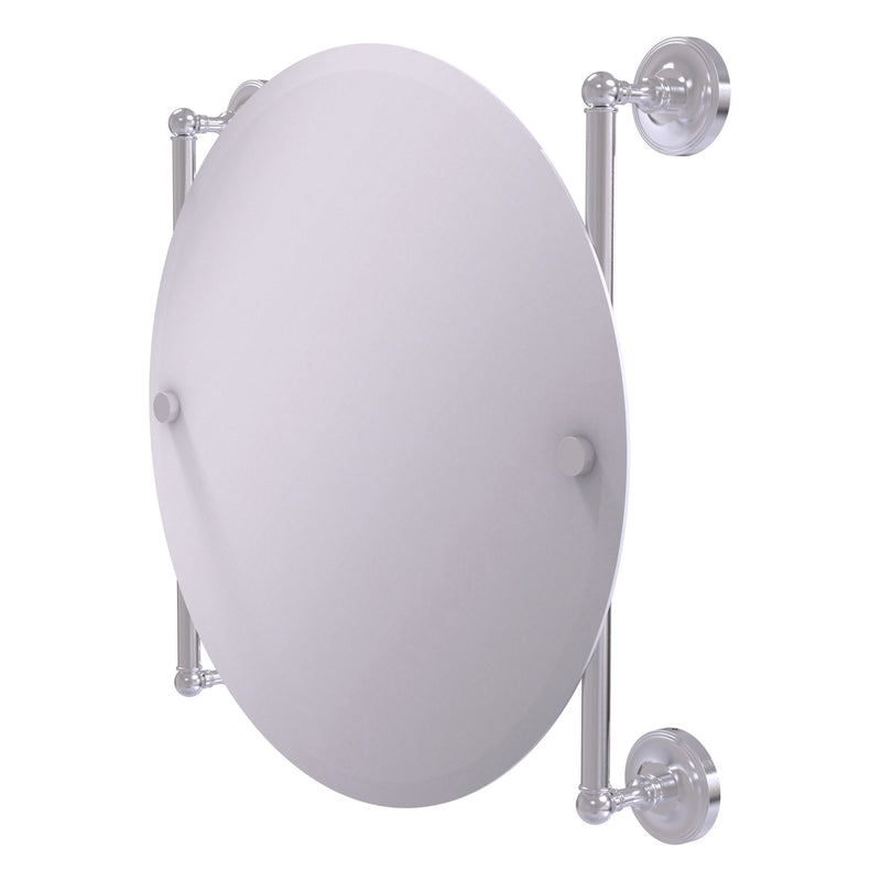 Prestige Regal Collection Round Frameless Rail Mounted Mirror