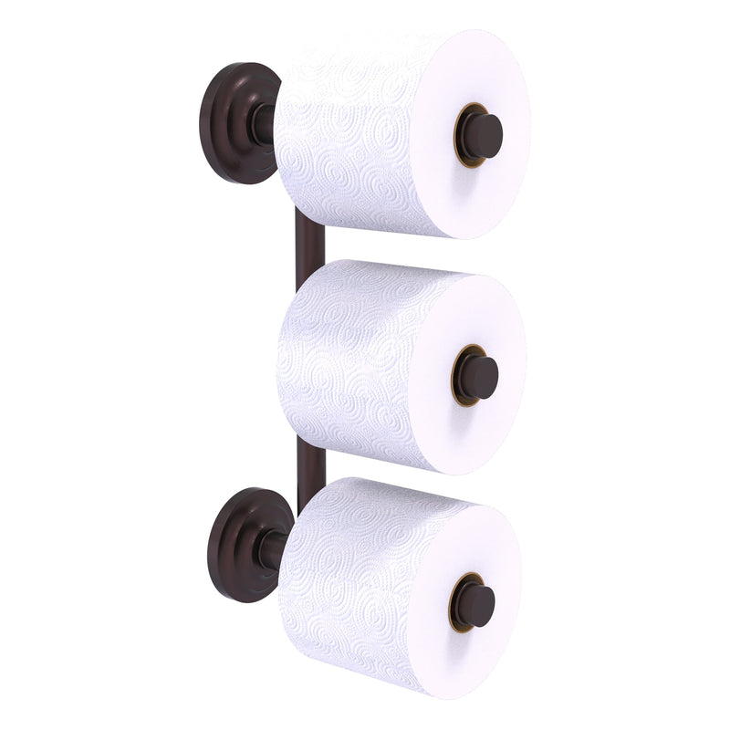 Que New Collection 3 Roll Reserve Roll Toilet Paper Holder