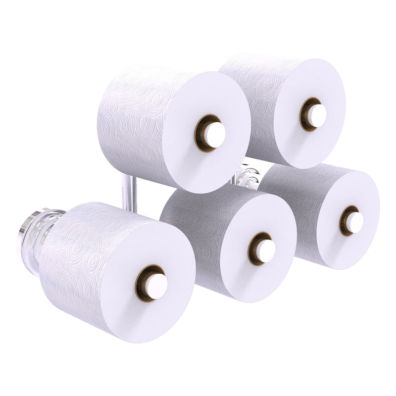 Que New Collection 5 Roll Reserve Roll Toilet Paper Holder