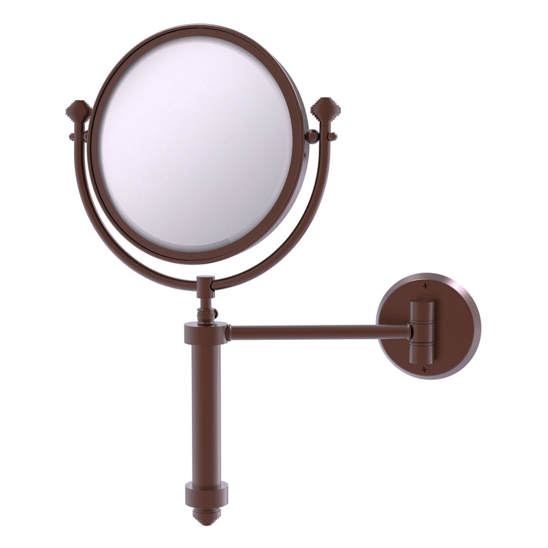Southbeach Collection Wall Mounted Make-Up Mirror 8 Inch Diameter
