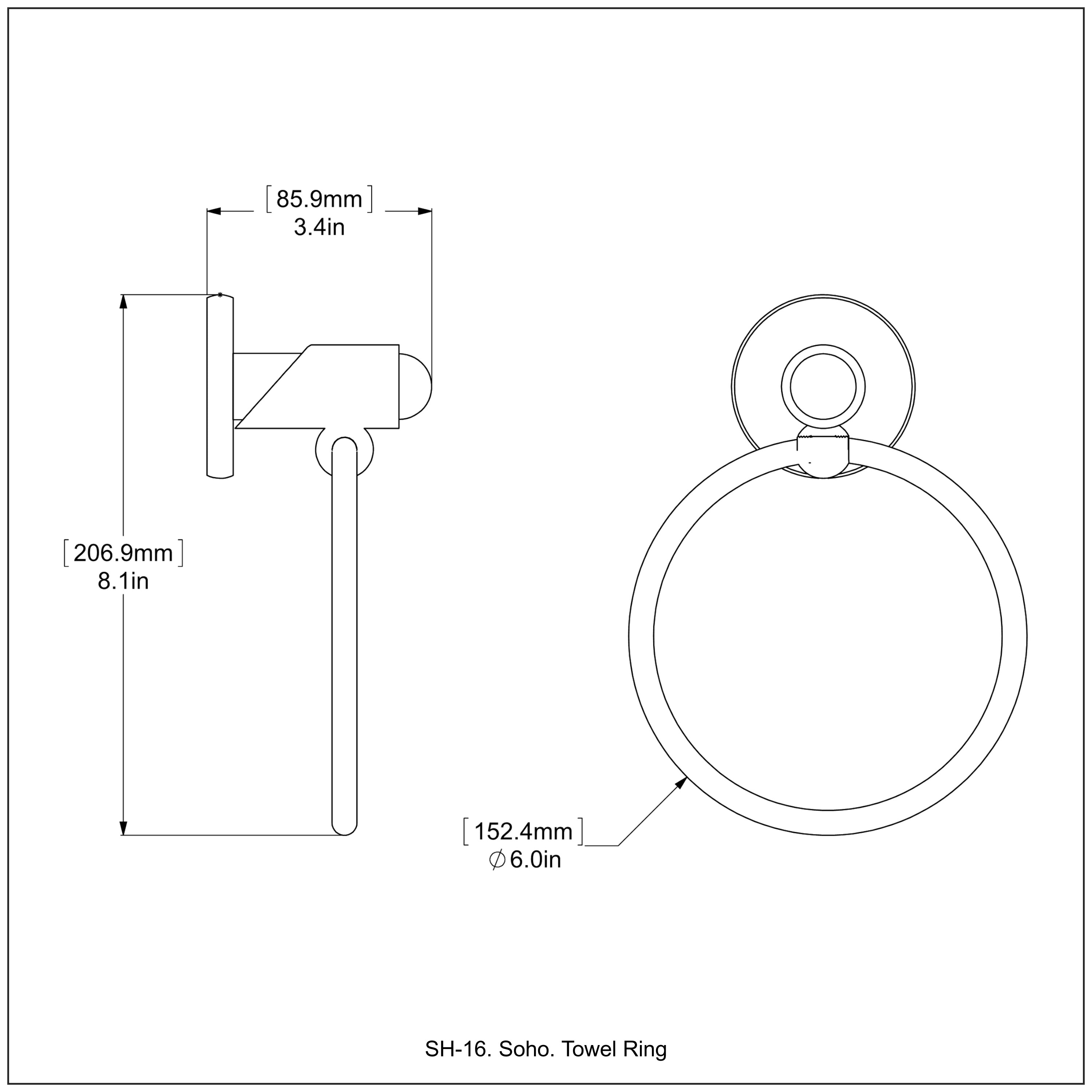 Soho Towel Ring