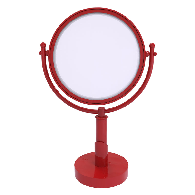 Allied Brass 8-inch Wall-mounted Extending Makeup Mirror 4x Magnification  with Twist Accent - On Sale - Bed Bath & Beyond - 12363853