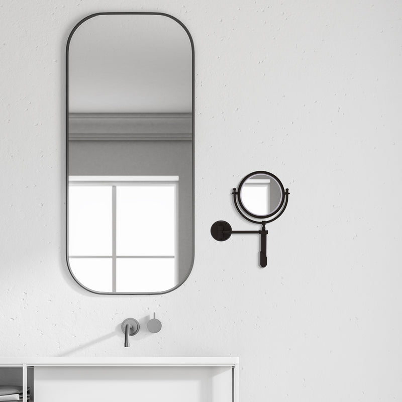 Soho Collection Wall Mounted Make-Up Mirror Inch Diameter