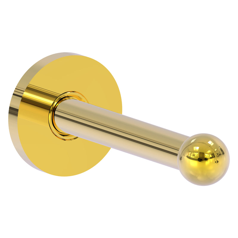 Allied Brass Traditional Retractable Wall Hook - Polished Brass