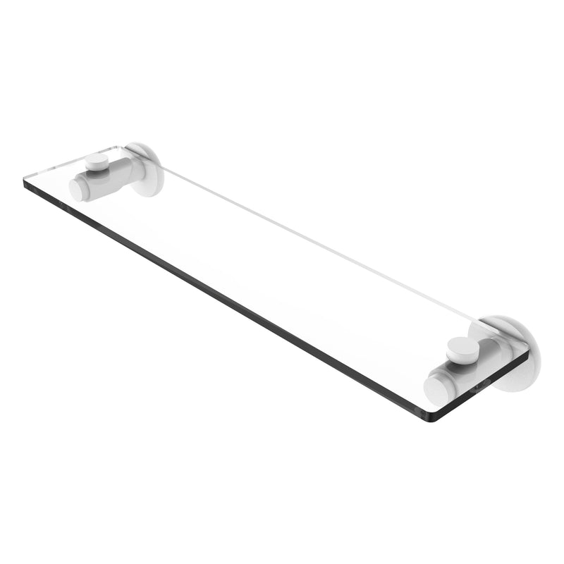 Tribecca Collection Glass Vanity Shelf with Beveled Edges