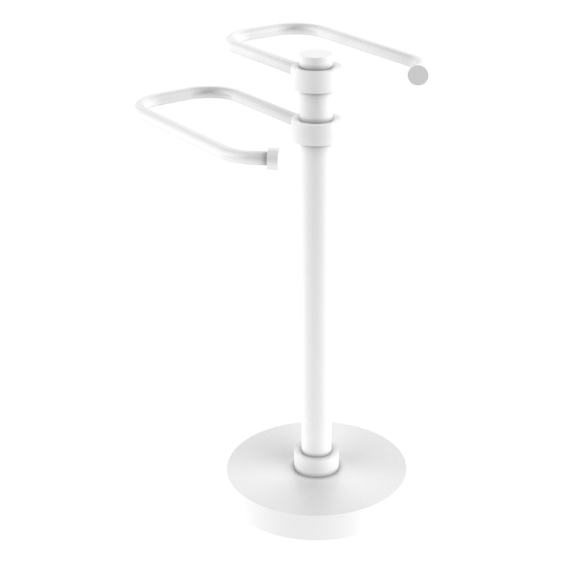 Freestanding Two Arm Guest Towel Valet